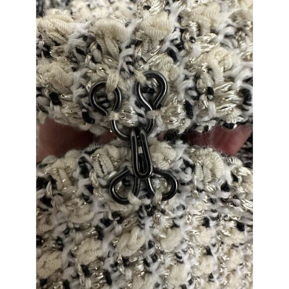 Talbots jacquard sweater jacket size M - Picture 6 of 12